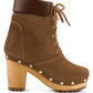 MAAYA Handcrafted Collared Suede Boot Wäre Rare Fashion