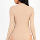 Front Cutout Long Sleeve Bodysuit Capella
