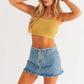 SHOULDER TIE KNIT TANK Wäre Rare