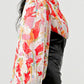 FLORAL LEATHER MINI DRESS Wäre Rare Fashion
