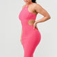 HALTER HOLLOW OUT BODYCON BANDAGE DRESS Wäre Rare Fashion