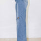Distressed Wide Fit Jeans Wäre Rare