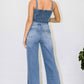 Distressed Wide Fit Jeans Wäre Rare