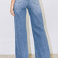 Distressed Wide Fit Jeans Wäre Rare