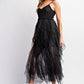 LOVELY TULLE MIDI CROCHET DRESS Wäre Rare Fashion