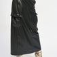 LEATHER CARGO MAXI SKIRT Wäre Rare Fashion