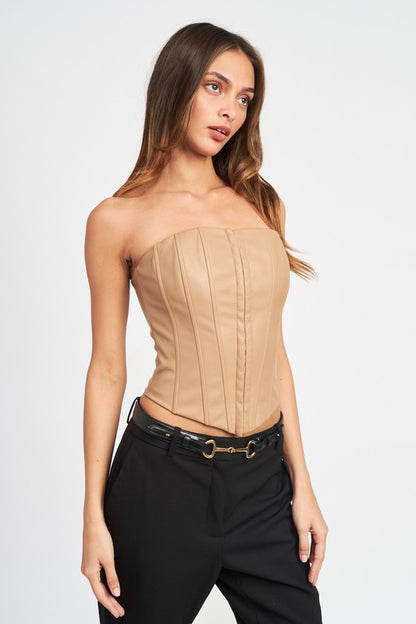 TUBE BUSTIER TOP