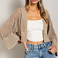 EYELET KNIT CARDIGAN Wäre Rare