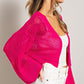 EYELET KNIT CARDIGAN Wäre Rare
