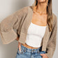 EYELET KNIT CARDIGAN Wäre Rare