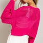 EYELET KNIT CARDIGAN Wäre Rare