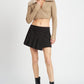 V NECK CARDIGAN WITH FUR COLLAR Wäre Rare Fashion