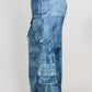 ATHINA TIE DYE PRINT CARGO CASUAL PANTS Athina