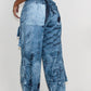 ATHINA TIE DYE PRINT CARGO CASUAL PANTS Athina