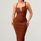FALL MIDI DRESS Wäre Rare Fashion
