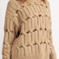 OPEN KNIT SWEATER WITH SLITS Emory Park