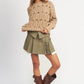 OPEN KNIT SWEATER WITH SLITS Emory Park