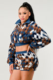 CHECKER PRINT TWO PIECE SET Wäre Rare Fashion