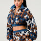 CHECKER PRINT TWO PIECE SET Wäre Rare Fashion