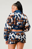 CHECKER PRINT TWO PIECE SET Wäre Rare Fashion