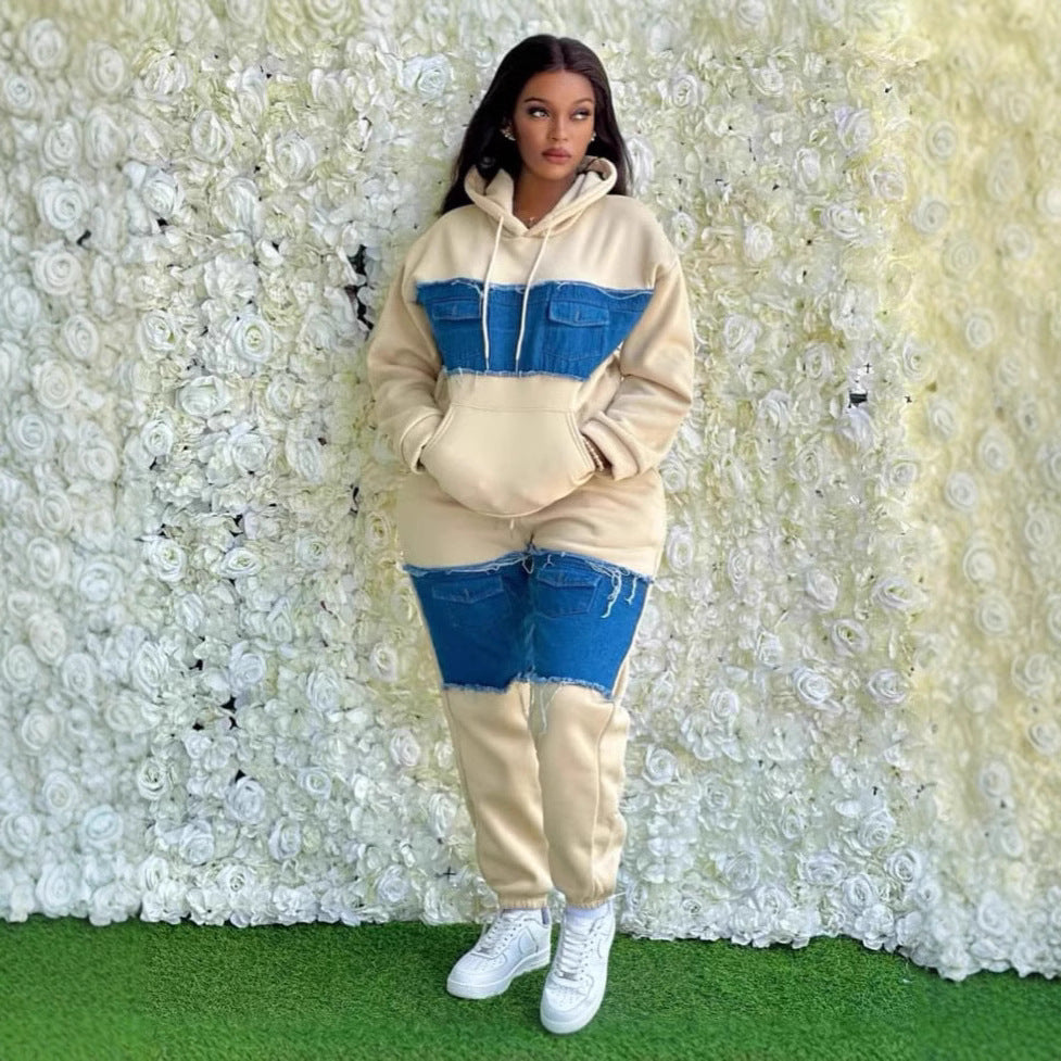 Fashion Casual Set Loose All-match Retro YNIQUE