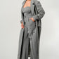 Oversized Blazer Coat Suite Set Athina