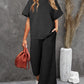 LOOSE T SHIRT PANTS SET Wäre Rare Fashion