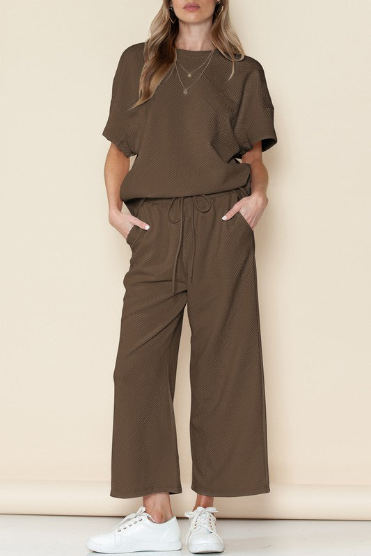 LOOSE T SHIRT PANTS SET Wäre Rare Fashion