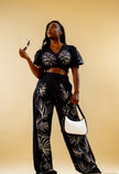 Feathered Whispers Pant Set Wäre Rare