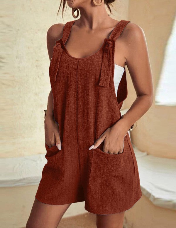 KNOTTED ROMPER