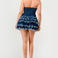 DENIM DELIGHT TIERED RUFFLE DRESS Wäre Rare Fashion