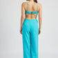 DOUBLE O RING CUT OUT JUMPSUIT Wäre Rare Fashion