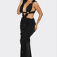 SAHARA MYSTIQUE PLEATED GOWN Wäre Rare Fashion