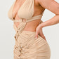 SAHARA MYSTIQUE PLEATED GOWN Wäre Rare Fashion