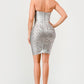 GILDED GLAMOUR STRAPLESS DRESS Wäre Rare Fashion