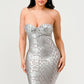 GILDED GLAMOUR STRAPLESS DRESS Wäre Rare Fashion