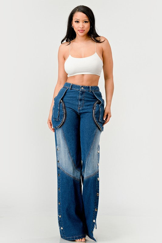 INDIGO TRAIL DENIM JEANS