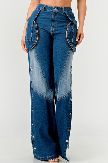 INDIGO TRAIL DENIM JEANS