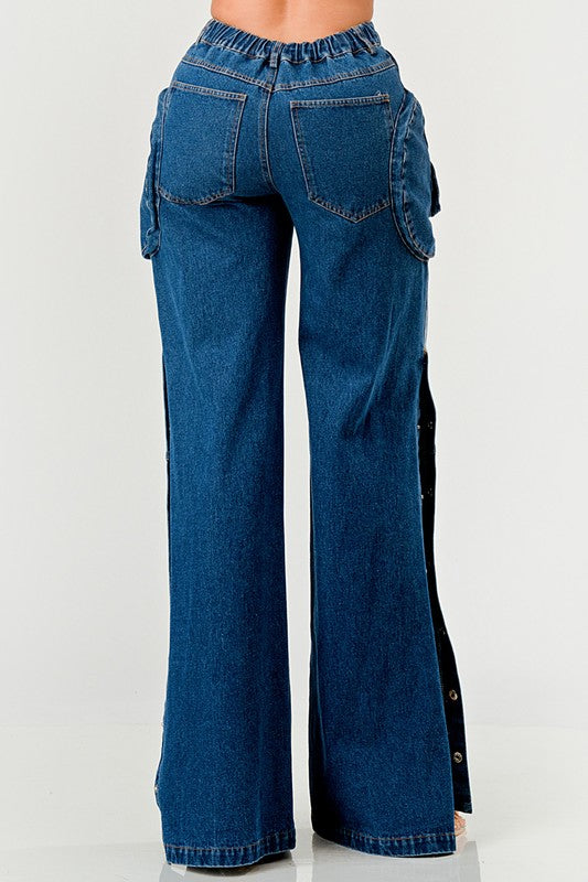 INDIGO TRAIL DENIM JEANS