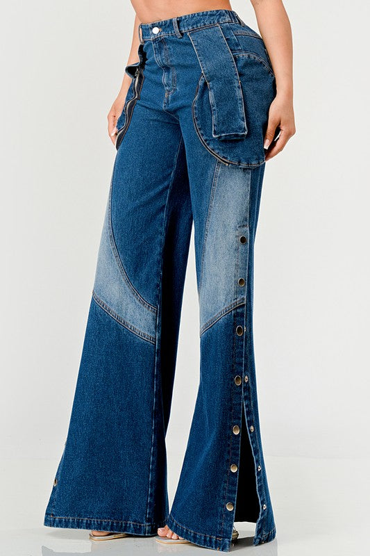 INDIGO TRAIL DENIM JEANS