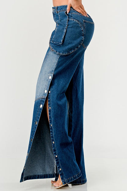 INDIGO TRAIL DENIM JEANS