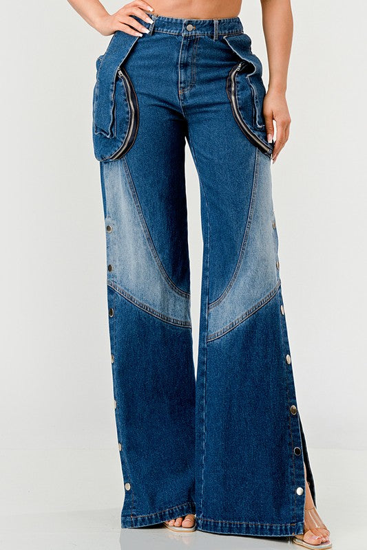 INDIGO TRAIL DENIM JEANS