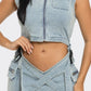 DENIM CO-ORD SKIRT SET Wäre Rare Fashion
