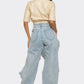 LEATHER DENIM ENSEMBLE Wäre Rare Fashion