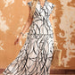 RUFFLED LOOSE NECK DRESS Wäre Rare Fashion