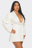 PUFF SLEEVE BLAZER DRESS Wäre Rare Fashion