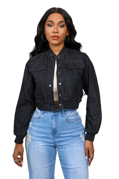 SOPHISTICATED DENIM JACKET