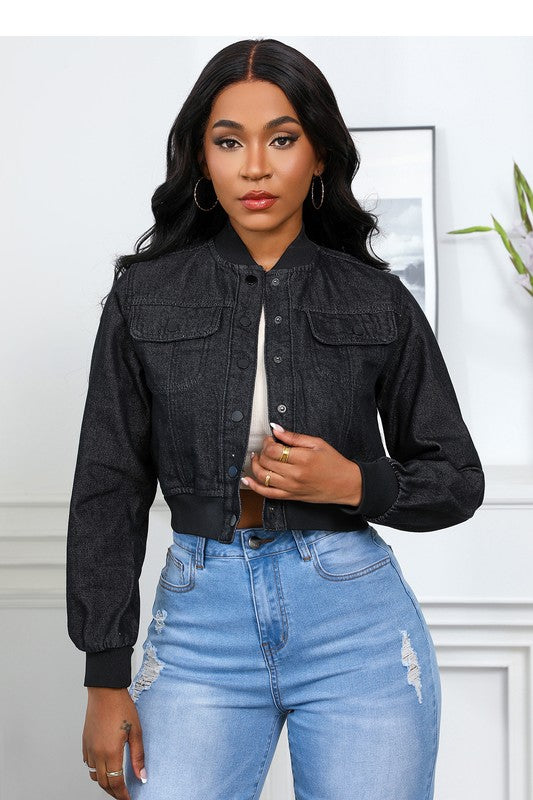 SOPHISTICATED DENIM JACKET