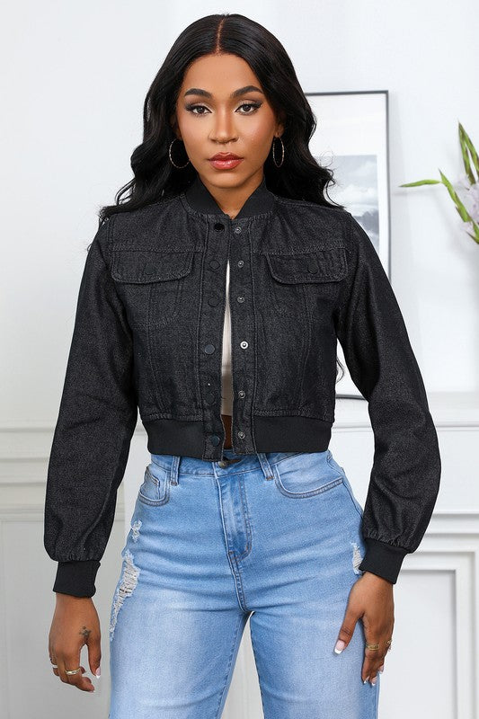 SOPHISTICATED DENIM JACKET