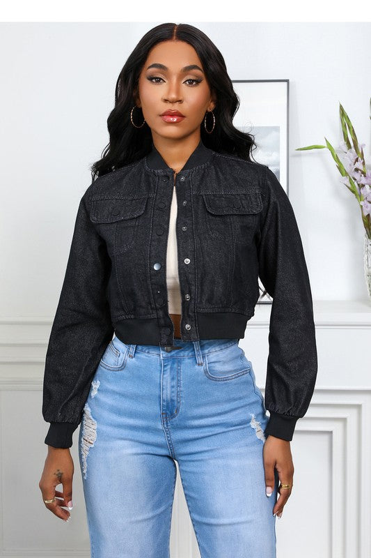 SOPHISTICATED DENIM JACKET